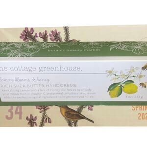 Cottage Greenhouse Handcreme Lemon Blooms & Honey Avocado Oil Shea 4oz 2026